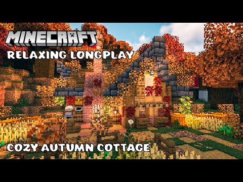 Da Lil Red - Relaxing Minecraft Longplay 🍂 Cozy Autumn Cottage (No Commentary)