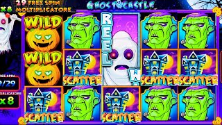 BIG WIN SLOT 🔥 Ghost Castle Slot 🎰 Mega Bonus Unlocked!