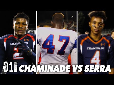 Chaminade vs Serra (38-21): #D1Bound Game of the Week Highlights - CollegeLevelAthletes.com
