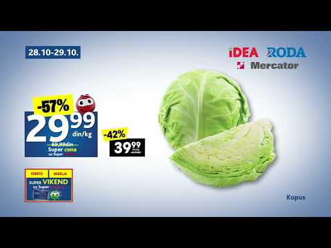 IDEA RODA MERCATOR I Super vikend 28-29.10.2023.