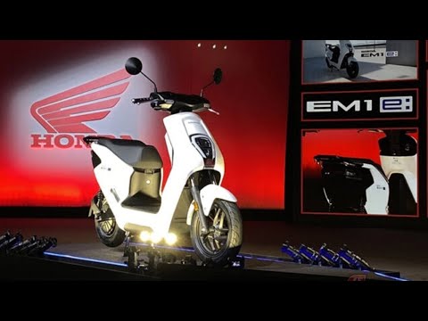 Thumbnail for Honda EM1 e Electric Scooter Launched At 2023 Osaka Motorcycle Show - India Launch Soon by Honda EM1 e: