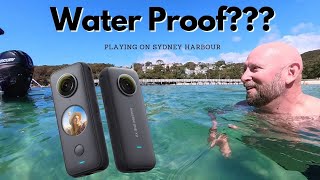 INSTA 360 One X2 camera practice run - Revival Boats Sydney Harbour