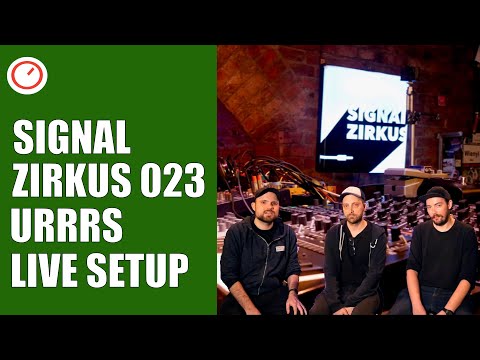URRRS' Impressive Dawless Techno Synth Live Setup | SIGNAL ZIRKUS INTERVIEWS | SYNTH ANATOMY