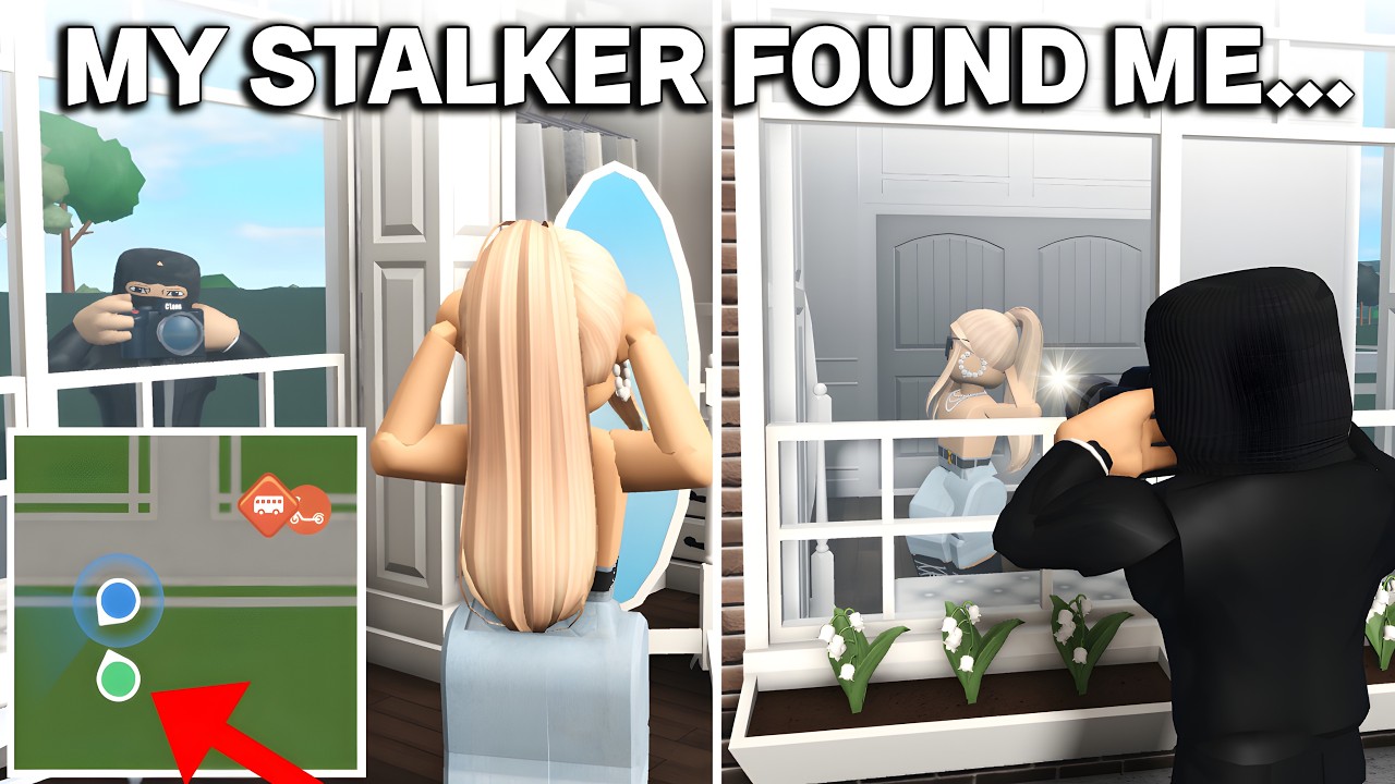 MY STALKER USED THE MINI MAP TO FIND ME...