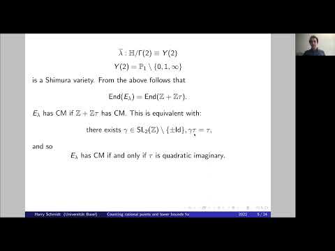 Harry Schmidt: Counting rational points and lower bounds for Galois orbits [...] (NTWS 117)