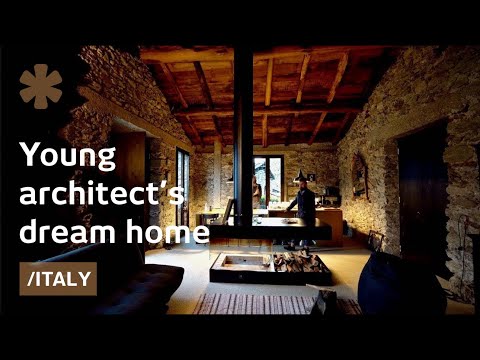 Old barn becomes young architect's budget, elegant home-studio