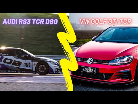 MISANO SUPERBATTLE - AUDI RS3 TCR DSG VS VW GOLF GTI TCR