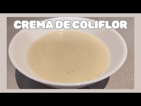 CREMA DE COLIFLOR / RECETA VEGANA #cremadecoliflor #coliflor #artemisa