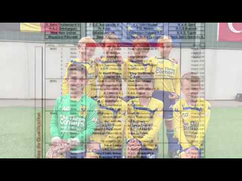 STVV U8 1ste plaats internationaal tornooi Schaerbeek 2016