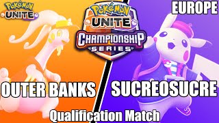 Outer Banks vs Sucreosucre - PUCS EU March Qualification Match | Pokemon Unite