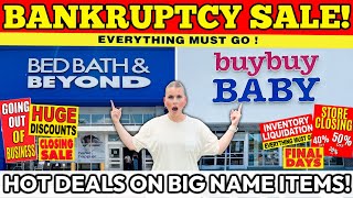 *BANKRUPTCY SALE* Bed Bath and Beyonds Hottest Deals 🔥 | Everything You Need To Know To SAVE BIG!