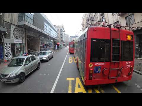 GSP Linija 77 Smer A: Zvezdara -  Bežanijska Kosa /Bolnica/