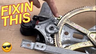 TOYOTA CAMRY WINDOW MOTOR REPLACEMENT - If Your Window Gets Stuck/Does Not go UP or DOWN, Do This!