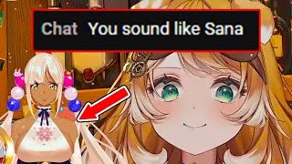 “You Sound Like Sana…”