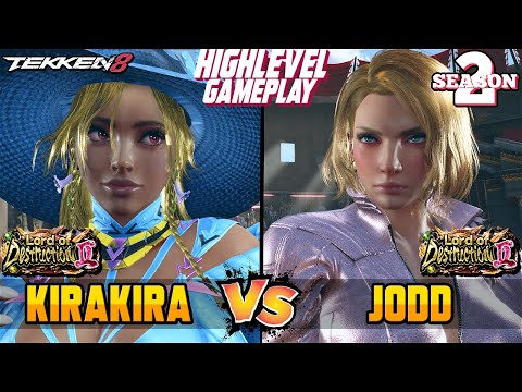 T8 – KIRAKIRA (Miary Zo) vs JODD (Nina Williams) – Tekken 8 High Level Gameplay