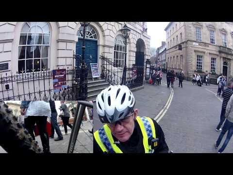York Pedestrian Zone - No Cycling, but driving allowed?