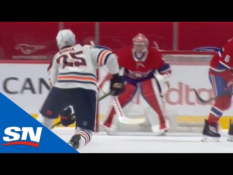 Darnell Nurse Buries Slapshot Past Carey Price Off Faceoff