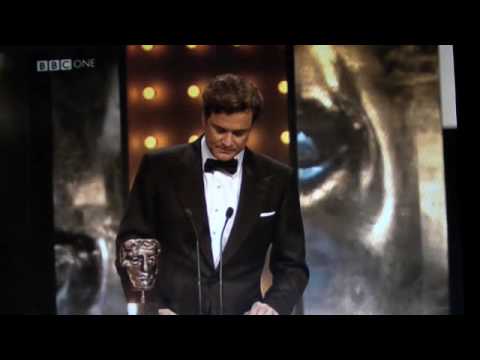 COLIN FIRTH WINS BAFTA AWARD 2010 BEST ACTOR AWARD IN TOM FORD FILM A SINGLE MAN
