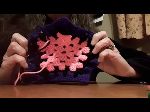 How to crochet a  5 sided granny square