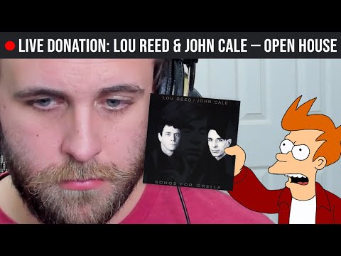 🔴LIVE REACTION: Lou Reed & John Cale — Open House