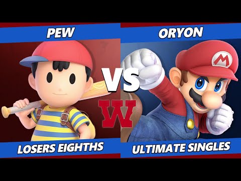 WANTED S4 C3 Top 8 - PeW (Ness) Vs. Oryon (Mario) SSBU Ultimate Tournament