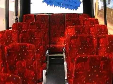 FOR SALE Caetano Algarve 55 seater Volvo B10M INTERIOR