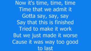 Faber Drive - Our Last Goodbye (Lyrics)