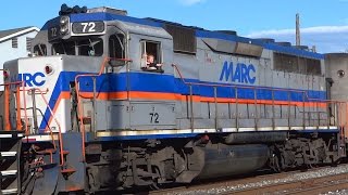 preview picture of video 'MARC Train With GP39 @ Brunswick Railroad Days'