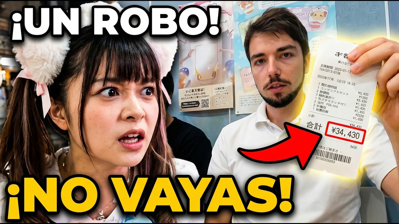 La GRAN ESTAFA de los Maid Café en Japón 😡 (Me cobran $216 por esto)