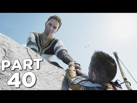 ATREUS CLIMBS THE ASGARD WALL in GOD OF WAR RAGNAROK PS5 Walkthrough Gameplay Part 40 (FULL GAME)