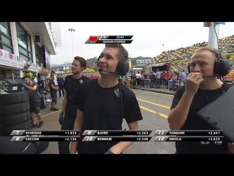 2018 WTCR @ Macau - Bjork Crashes