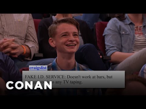 CONAN Audience Craigslist: Fake ID Edition | CONAN on TBS