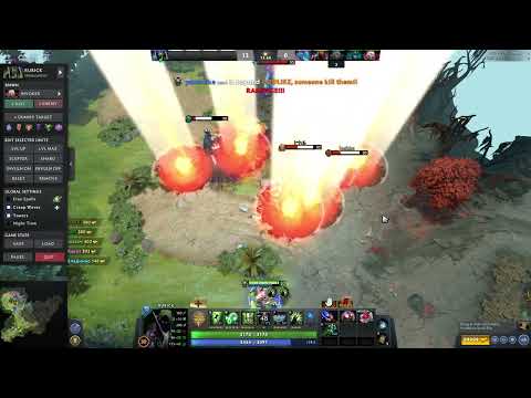 Unlimited Cataclysm caused by Rubick aghs with blur (refreshes when you get a kill)