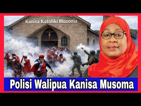 Polisi Walipua Kanisa Katoliki Musoma kwa Mabomu ya machozi sababu Bawacha Chadema waliingia ndani