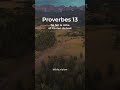 📖 Proverbes 13:1-6. Louis Segond #shorts #bible #biblevision