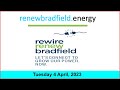 Rewire, Renew Bradfield Webinar - Tuesday 4th April 2023