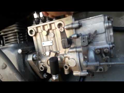 Praca silnika na pompie od lublina(motorpal)