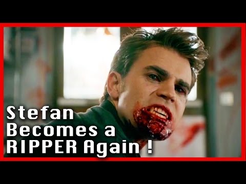 Vampire Stefan loses control | The Vampire Diaries S08E08 Ending