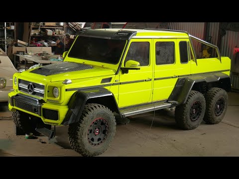 Homemade Mercedes Benz G-Class 6x6 Brabus. will finish soon.