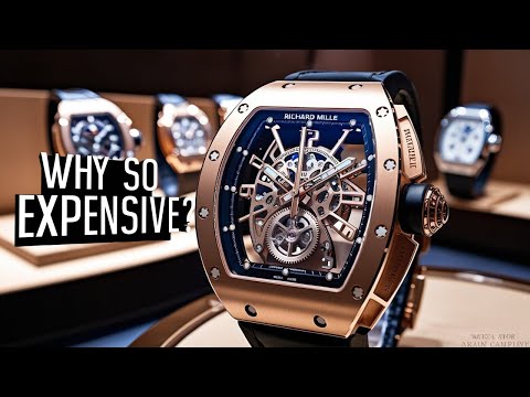 Why Are Richard Mille Watches So Expensive? | The $1,000,000 Timepiece Explained ⌚🔥