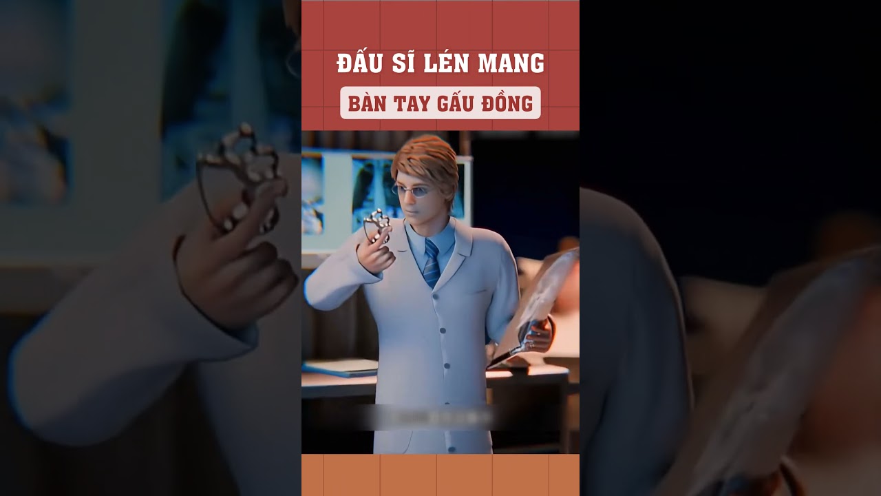 Võ sĩ lén mang bàn tay gấu đồng lên sân thi đấu