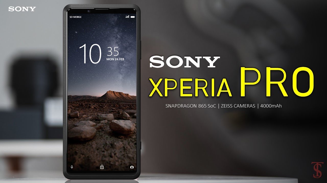 Sony Xperia Pro Price, Official Look, Camera, Design, Specifications, 12GB RAM, Features