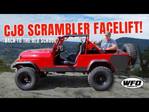Back to the old school! Rick's OG CJ8 Scrambler get a WFO Facelift!