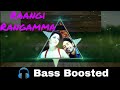 Rangi Rangamma | Padikkathavan  | Bass Boosted | Bass Booster Bass