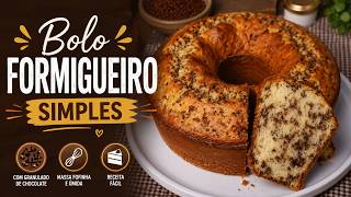 Bolo Formigueiro Simples [Versão Curta]