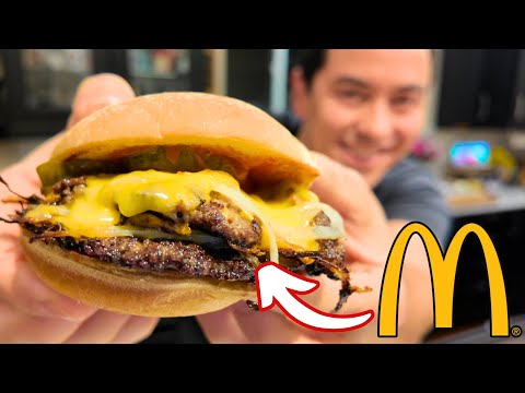 Making McDonalds Cheeseburger At Home