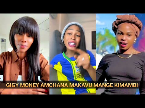LIVE GIGY MONEY AMLIPUA MANGE KIMAMBI USITUPONZE HATUANDAMANI AMCHANA MAKAVU NJOO UANDAMANE WEWE