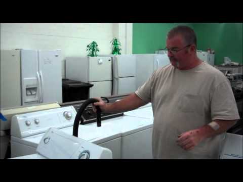 image-How to get standing water out of a washing machine? 