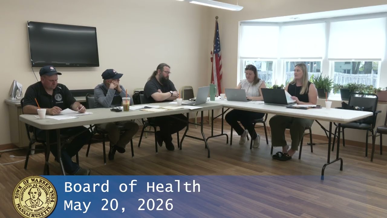 From the Board of Health