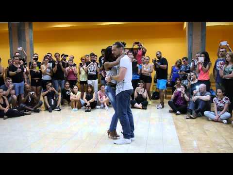 Felicien Rossa & Isabelle Periac Kizomba Demo, Warsaw Bachaturo, Aug 15